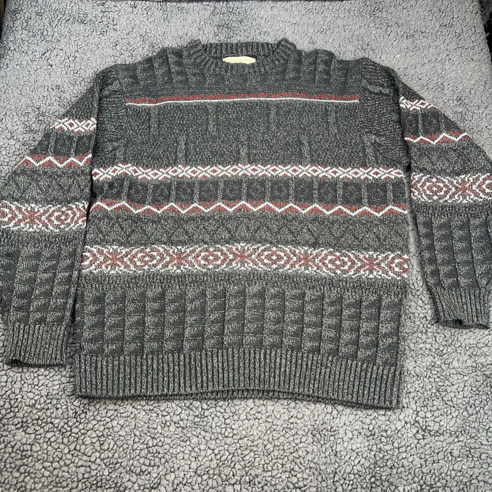 Vintage Munsingwear Mens Knit Sweater Size L Multicolor 90's GUC